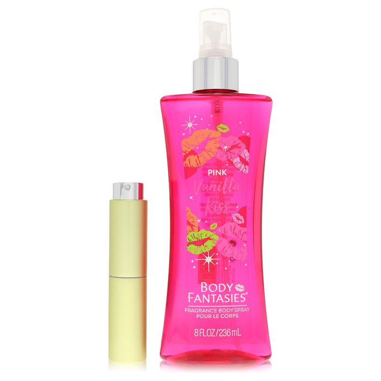 Body Fantasies Signature Pink Vanilla Kiss Fantasy - Travel Spray