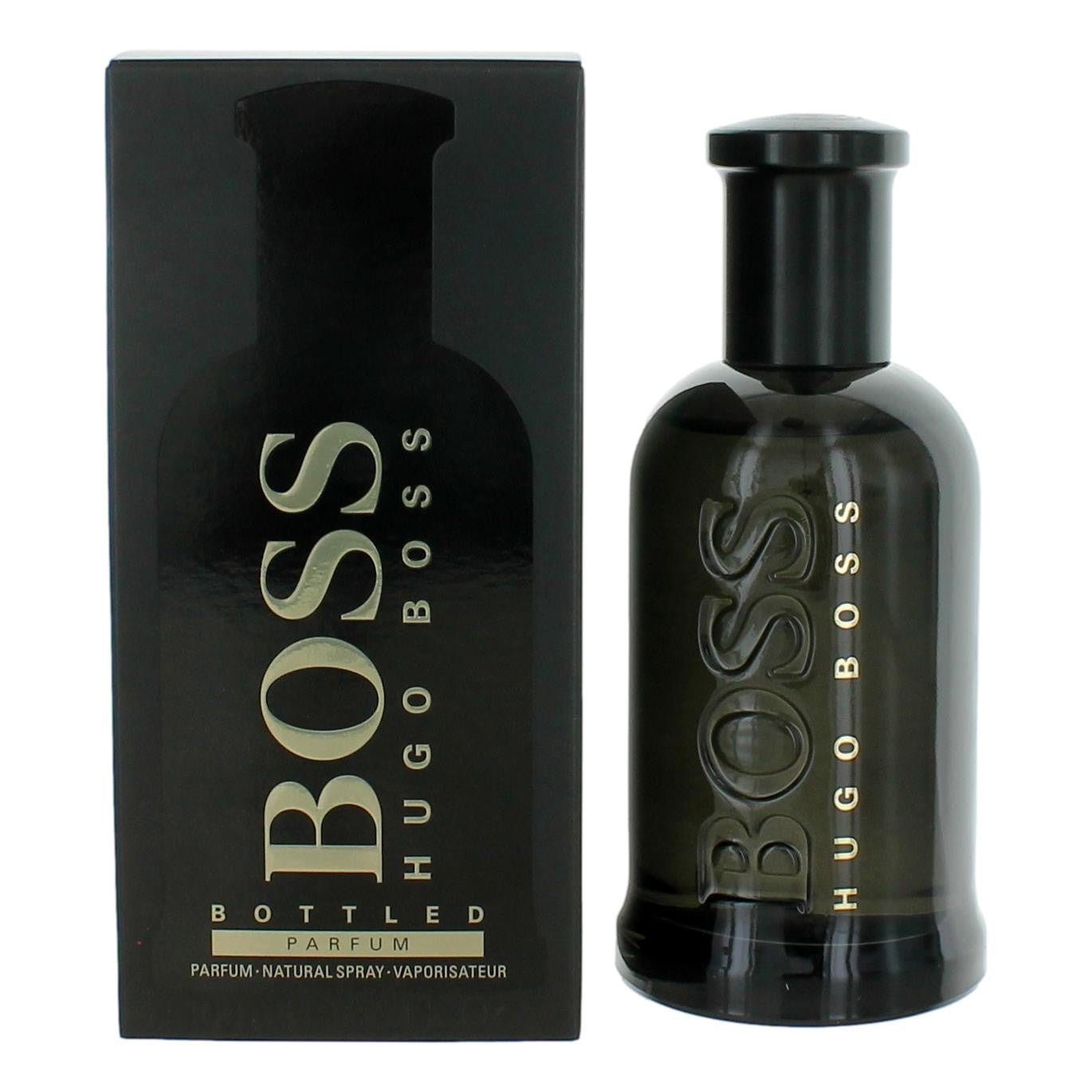 Boss Bottled by Hugo Boss, 3.3 oz Parfum Spray for Men - 101 Perfume Plus