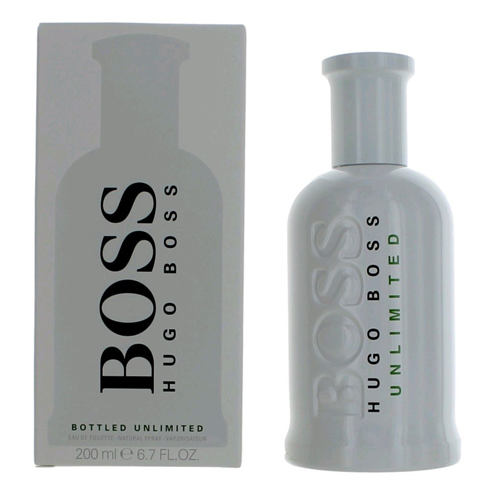 Boss Bottled Unlimited by Hugo Boss, 6.7 oz Eau De Toilette Spray for Men - 101 Perfume Plus