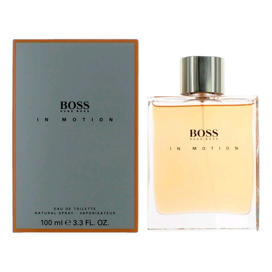 Boss in Motion by Hugo Boss, 3.3 oz Eau De Toilette Spray for Men - 101 Perfume Plus