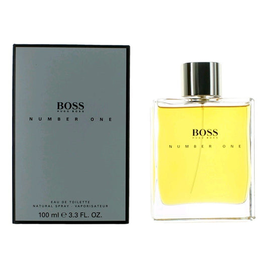 Boss Number One by Hugo Boss, 3.3 oz Eau De Toilette Spray for Men - 101 Perfume Plus