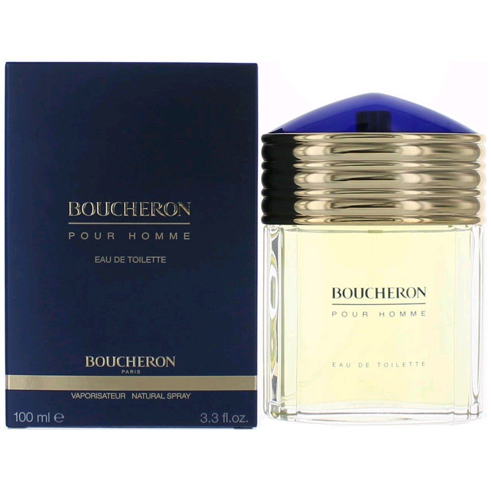 Boucheron Pour Homme by Boucheron, 3.3 oz Eau De Toilette Spray for Men - 101 Perfume Plus