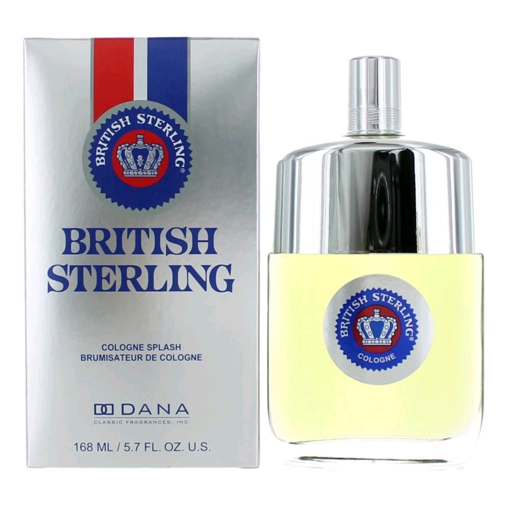 British Sterling by Dana, 5.7 oz Eau De Cologne Splash for Men - 101 Perfume Plus