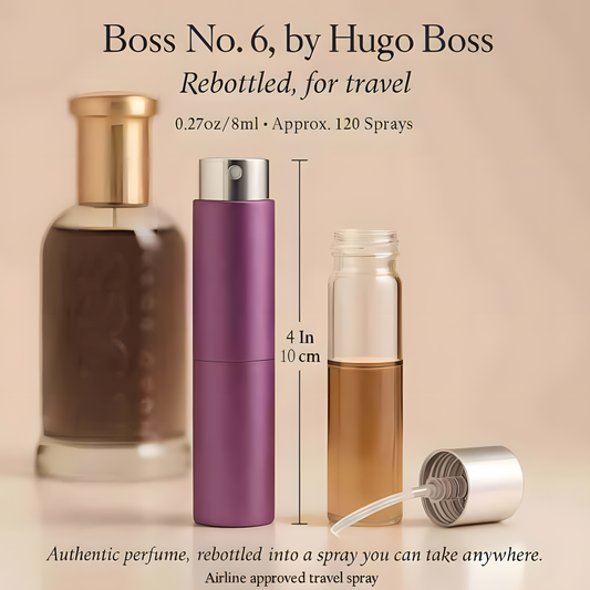 Boss No. 6 by Hugo Boss - 8ml Travel Spray