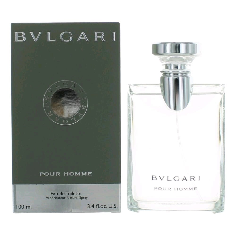 Bvlgari Pour Homme by Bvlgari, 3.4 oz Eau De Toilette Spray for Men (Bulgari) - 101 Perfume Plus