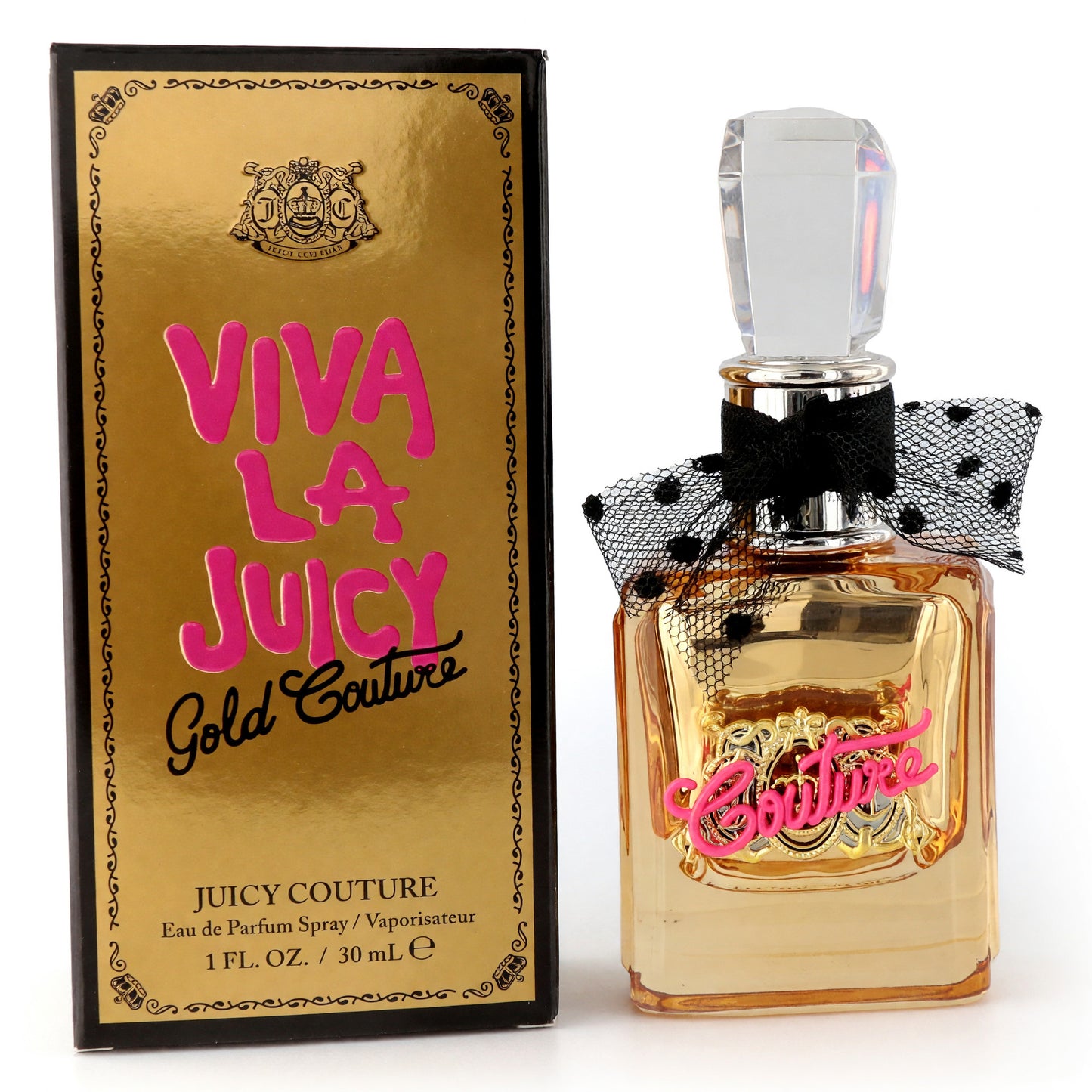 Viva la Juicy Gold Couture de Juicy Couture, EDP de 1 oz para Mujer