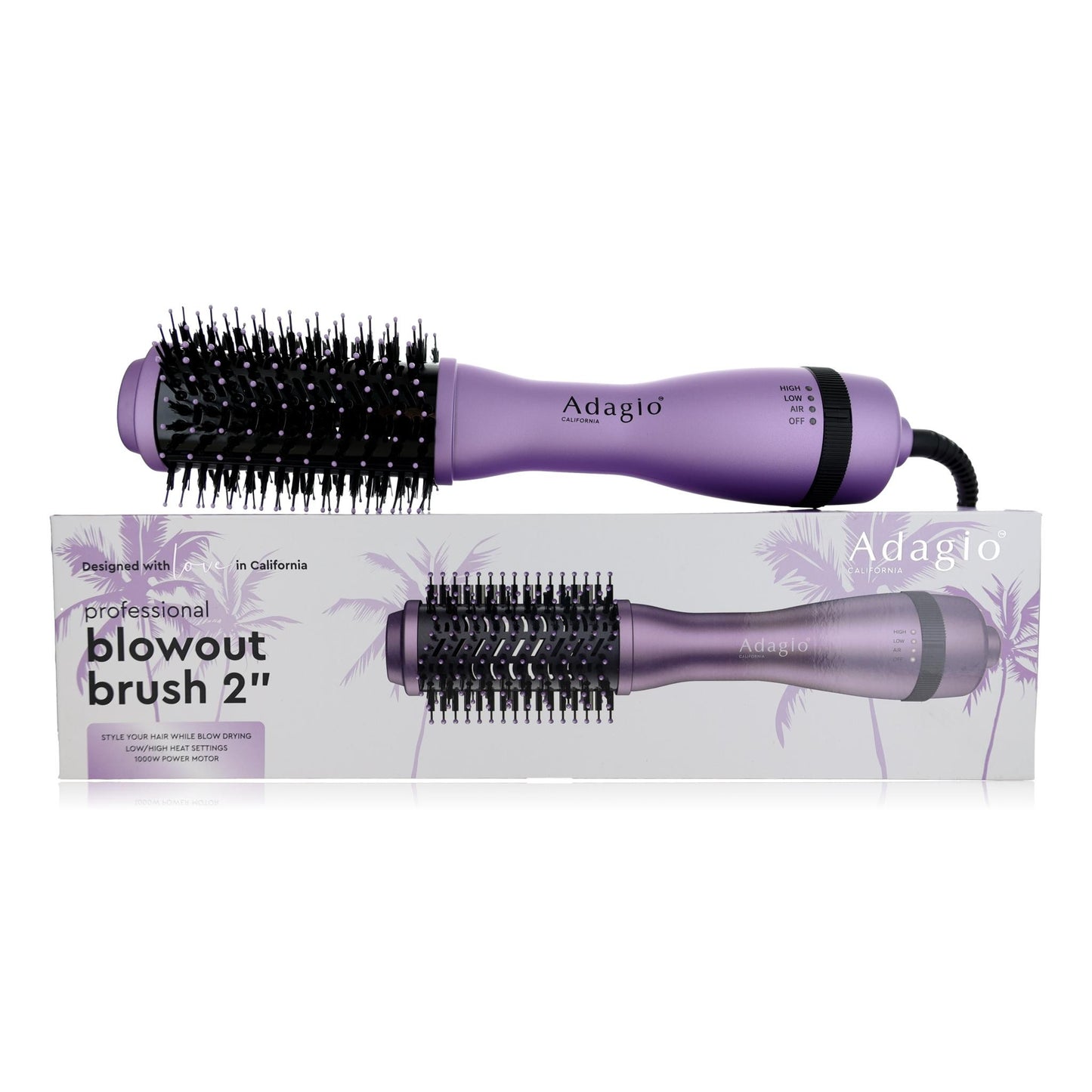 Adagio 2" Professional Blowout Brush de Adagio - Lavanda