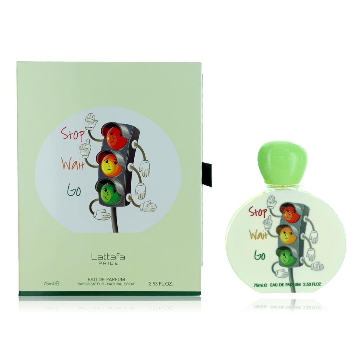 Stop Wait Go by Lattafa, 2.53 oz EDP Spray for Kids