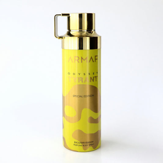 Odyssey Tyrant Special Edition by Armaf, 6.8 oz Body Spray for Men