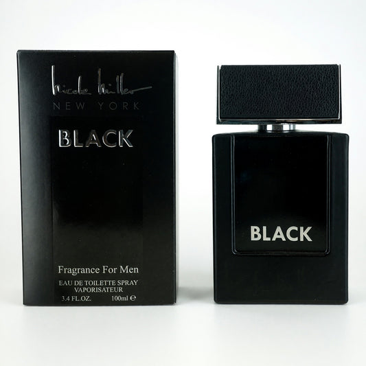Nicole Miller Black de Nicole Miller, Eau de Toilette en espray de 100 ml para hombre