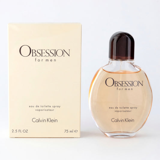 Obsession by Calvin Klein, 2.5 oz EDT Spray for Men