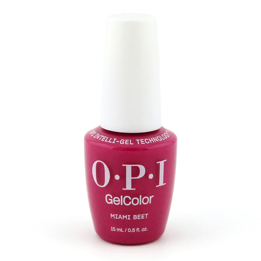 OPI Gel Nail Polish by OPI, 0.5 oz Gel Color - Red & Pink Shades- Miami Beet