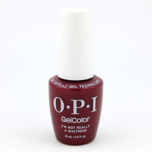 OPI Gel Nail Polish by OPI, 0.5 oz Gel Color - Red & Pink Shades- I'm Not Really a Waitress