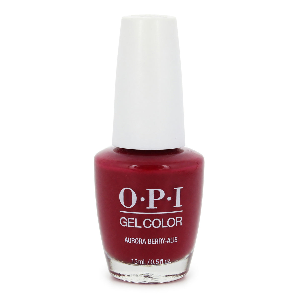 OPI Gel Nail Polish by OPI, 0.5 oz Gel Color - Red & Pink Shades- Aurora Berry-alis