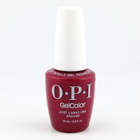 OPI Gel Nail Polish by OPI, 0.5 oz Gel Color - Red & Pink Shades- Just Lanai-ing Around