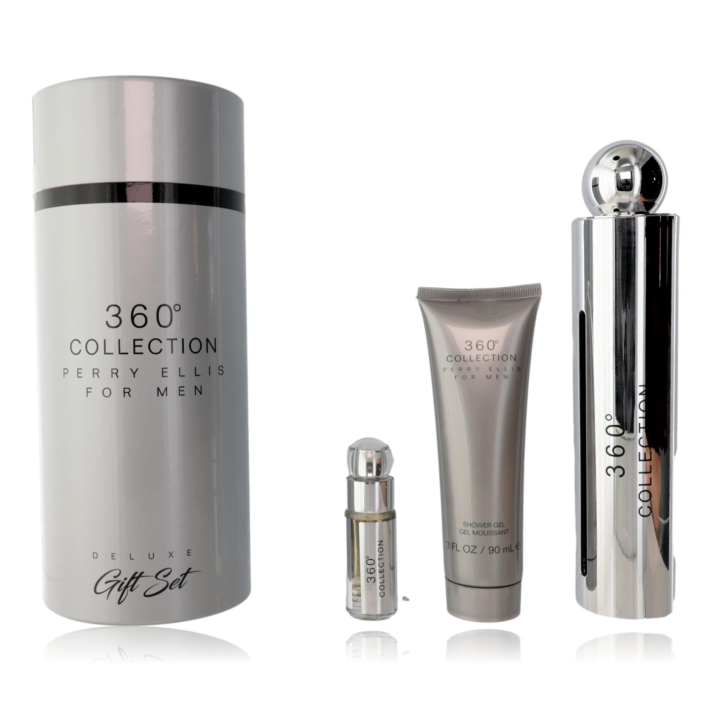 360 Collection de Perry Ellis, Estuche de Regalo de 3 Piezas para Hombre