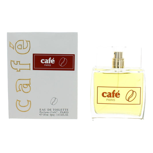 Cafe Paris by Cofinlux, 3.4 oz Eau De Toilette Spray for Women - 101 Perfume Plus