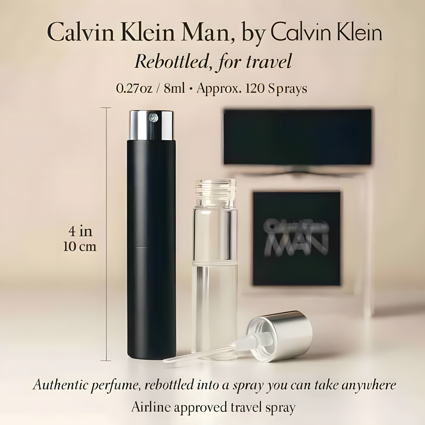 Calvin Klein Man by Calvin Klein - 8ml Travel Spray