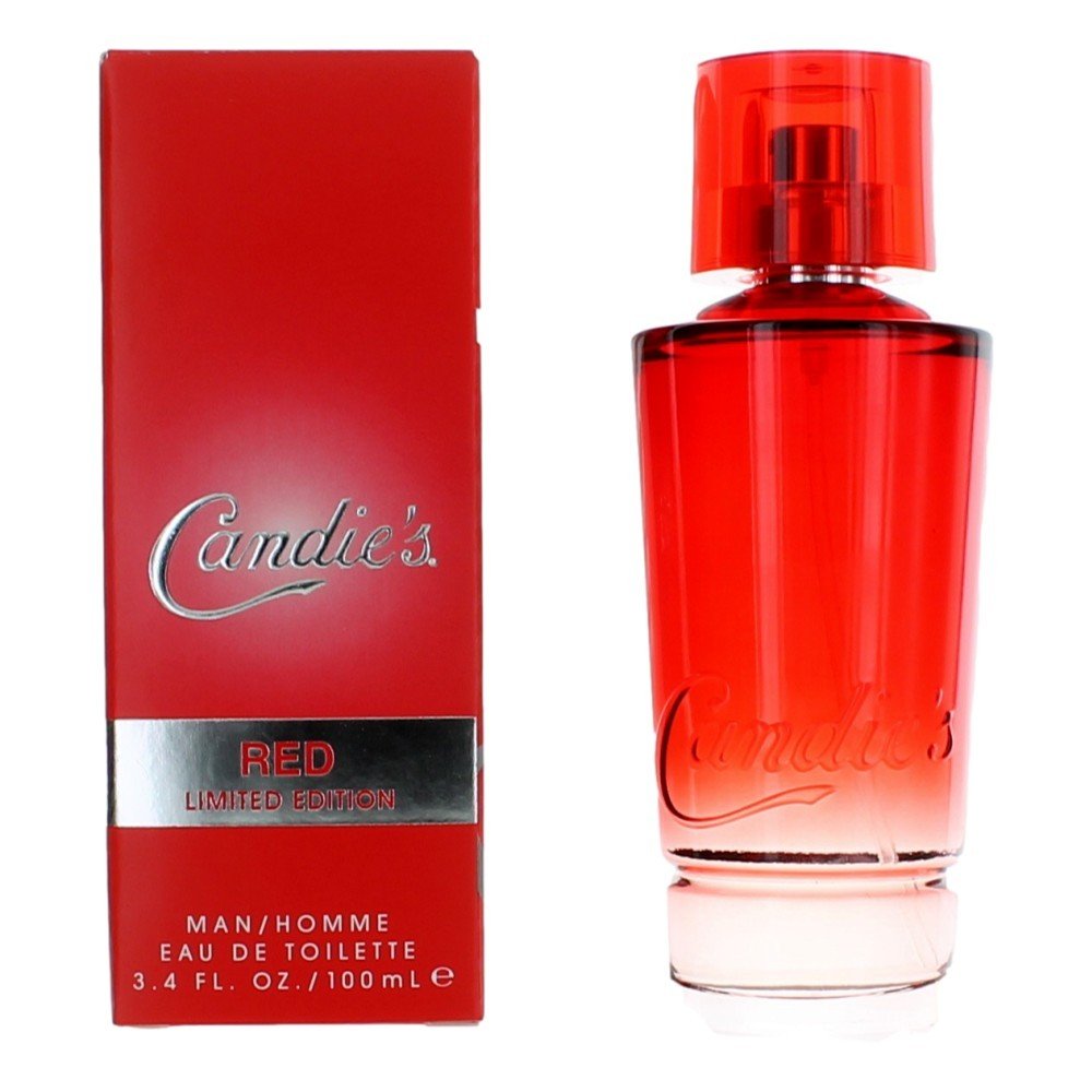 Candie's Red by Candies, 3.4 oz Eau De Toilette Spray for Men - 101 Perfume Plus