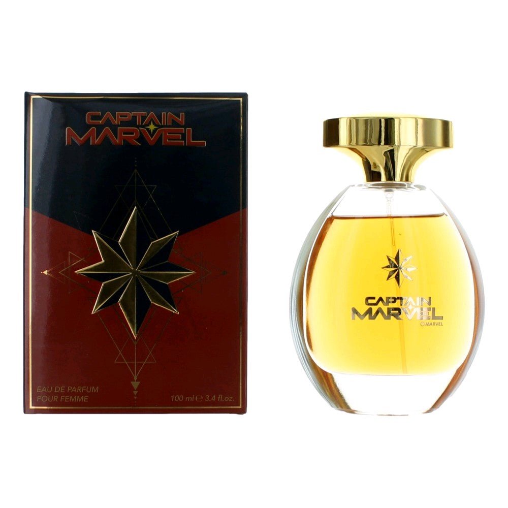 Captain Marvel by Marvel, 3.4 oz Eau De Parfum Spray for Women - 101 Perfume Plus