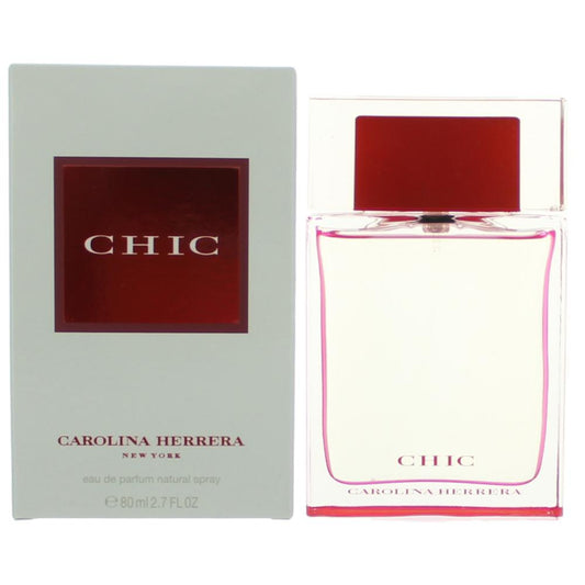 Chic by Carolina Herrera, 2.7 oz Eau De Parfum Spray for Women - 101 Perfume Plus