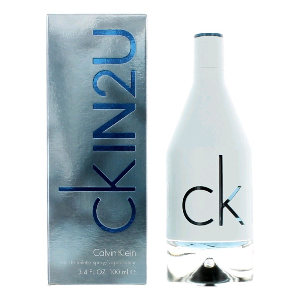 CK IN2U by Calvin Klein, 3.4 oz Eau De Toilette Spray for Men - 101 Perfume Plus