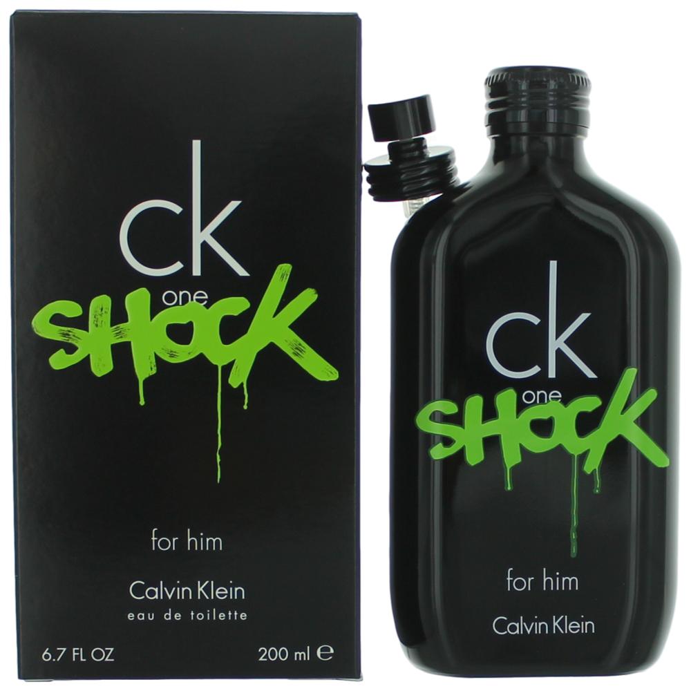 CK One Shock by Calvin Klein, 6.7 oz Eau De Toilette Spray for Men - 101 Perfume Plus