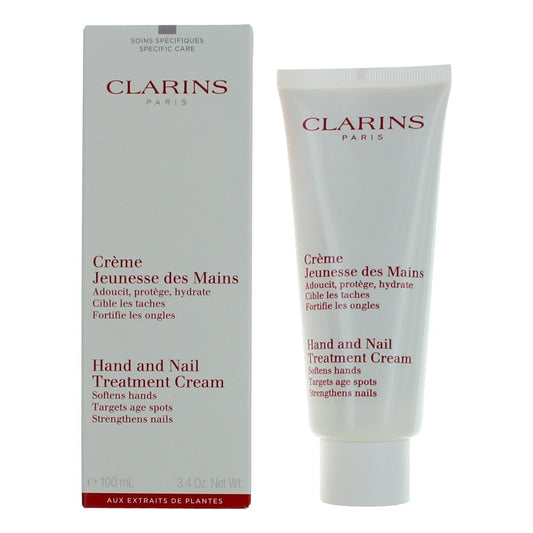 Clarins by Clarins, 3.4 oz Hand and Nail Treatment Cream - 101 Perfume Plus