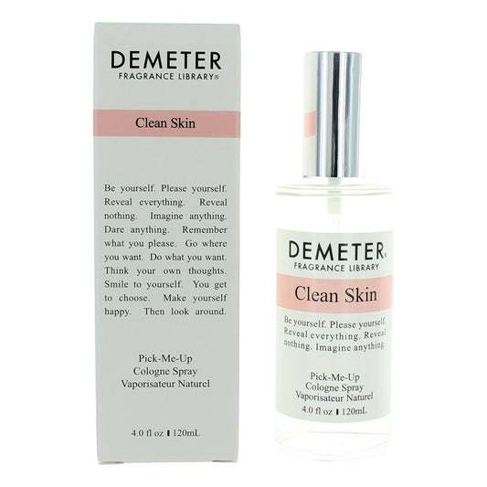 Clean Skin by Demeter, 4 oz Pick-Me-Up Cologne Spray for Women - 101 Perfume Plus