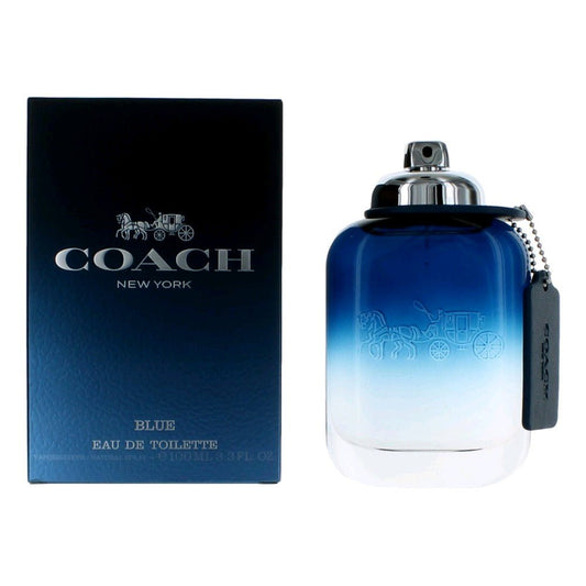 Coach Blue by Coach, 3.4 oz Eau De Toilette Spray for Men - 101 Perfume Plus