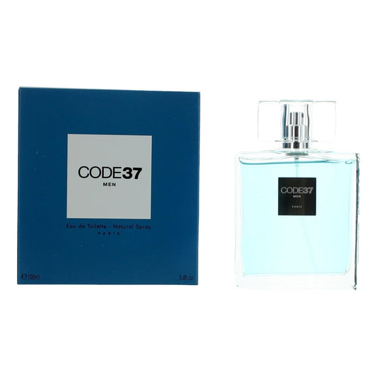 Code 37 by Karen Low, 3.4 oz Eau De Toilette Spray for Men - 101 Perfume Plus