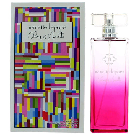 Colors of Nanette by Nanette Lepore, 3.4 oz Eau De Parfum Spray for Women - 101 Perfume Plus