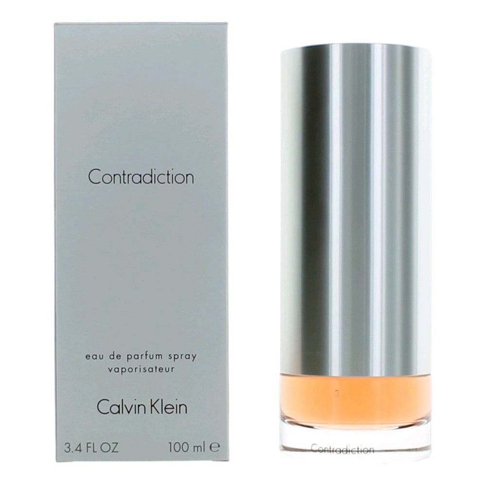 Contradiction by Calvin Klein, 3.4 oz Eau De Parfum Spray for Women - 101 Perfume Plus