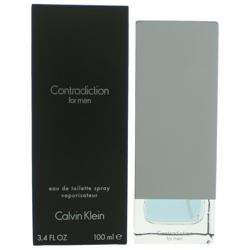 Contradiction by Calvin Klein, 3.4 oz Eau De Toilette Spray for Men - 101 Perfume Plus