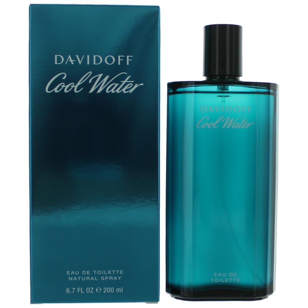 Cool Water by Davidoff, 6.7 oz Eau De Toilette Spray for Men - 101 Perfume Plus