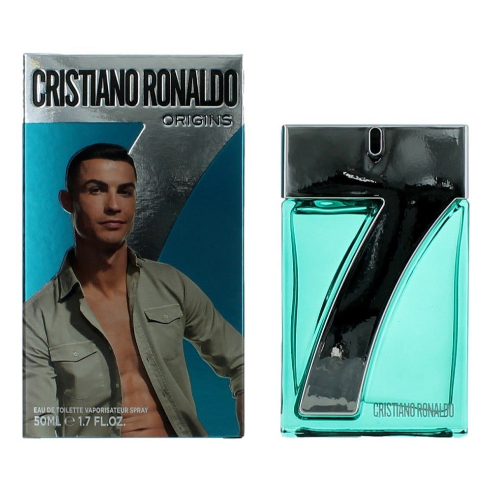 CR7 Origins by Cristiano Ronaldo, 1.7 oz Eau De Toilette Spray for Men - 101 Perfume Plus