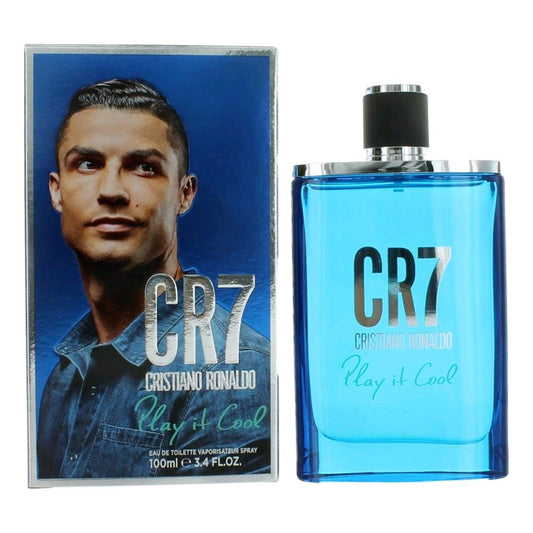 CR7 Play It Cool by Cristiano Ronaldo, 3.4 oz Eau De Toilette Spray for Men - 101 Perfume Plus