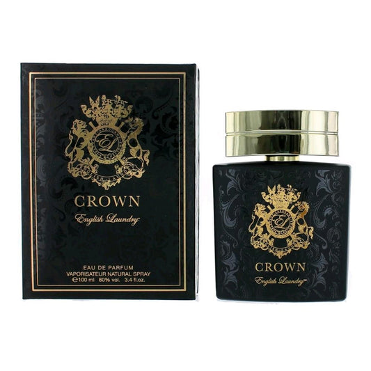 Crown by English Laundry, 3.4 oz Eau De Parfum Spray for Men - 101 Perfume Plus