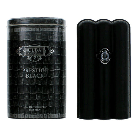 Cuba Prestige Black by Cuba, 3 oz Eau De Toilette Spray for Men - 101 Perfume Plus