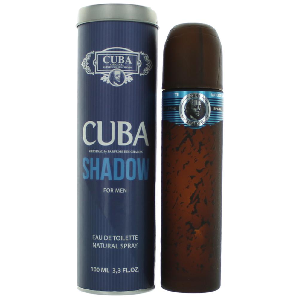 Cuba Shadow by Cuba, 3.3 oz Eau De Toilette Spray for Men - 101 Perfume Plus