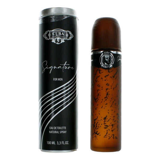 Cuba Signature by Cuba, 3.3 oz Eau De Toilette Spray for Men - 101 Perfume Plus