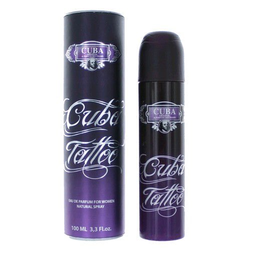 Cuba Tattoo by Cuba, 3.3 oz Eau De Parfum Spray for Women - 101 Perfume Plus