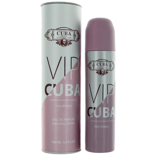 Cuba VIP by Cuba, 3.4 oz Eau De Parfum Spray for Women - 101 Perfume Plus