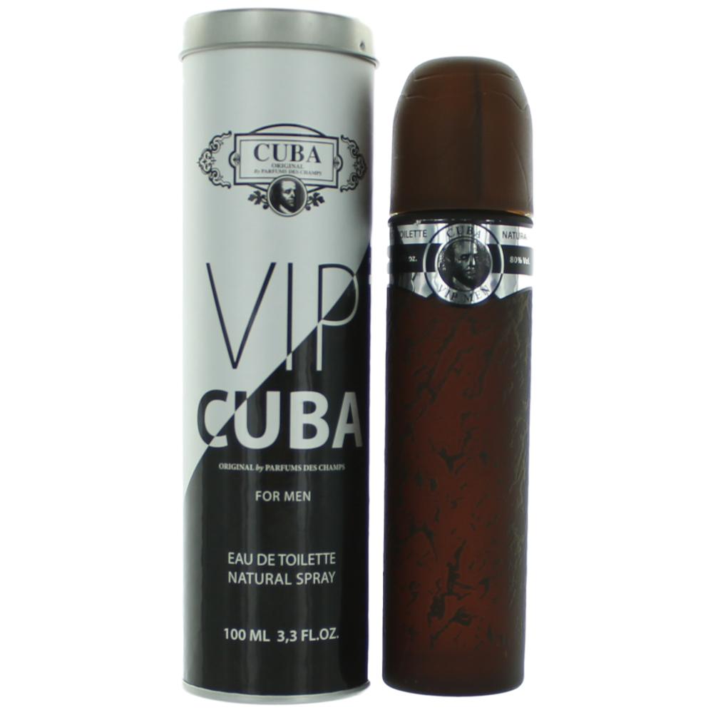 Cuba VIP by Cuba, 3.4 oz Eau De Toilette Spray for Men - 101 Perfume Plus