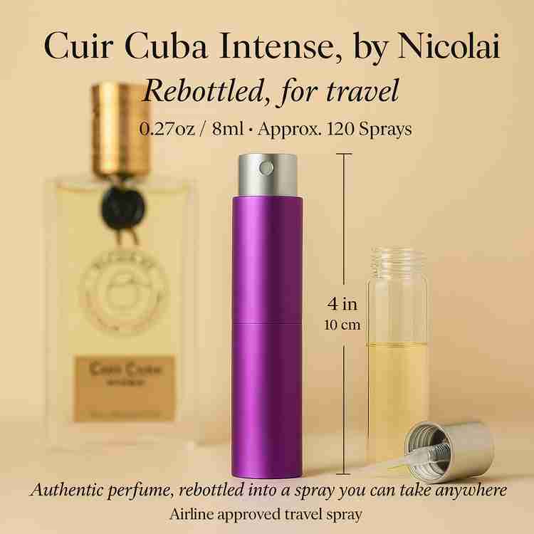 Cuir Cuba Intense - Travel Spray