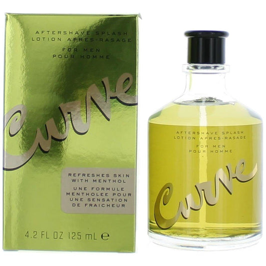 Curve by Liz Claiborne, 4.2 oz After Shave Splash for Men - 101 Perfume Plus