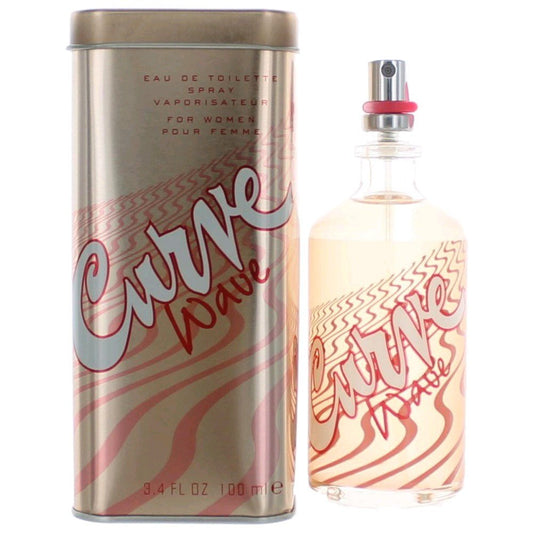 Curve Wave by Liz Claiborne, 3.4 oz Eau De Toilette Spray for Women - 101 Perfume Plus