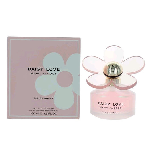 Daisy Love Eau So Sweet by Marc Jacobs, 3.3 oz Eau De Toilette Spray for Women - 101 Perfume Plus