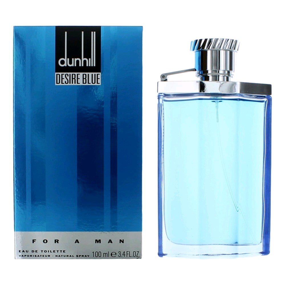 Desire Blue by Alfred Dunhill, 3.4 oz Eau De Toilette Spray for Men - 101 Perfume Plus