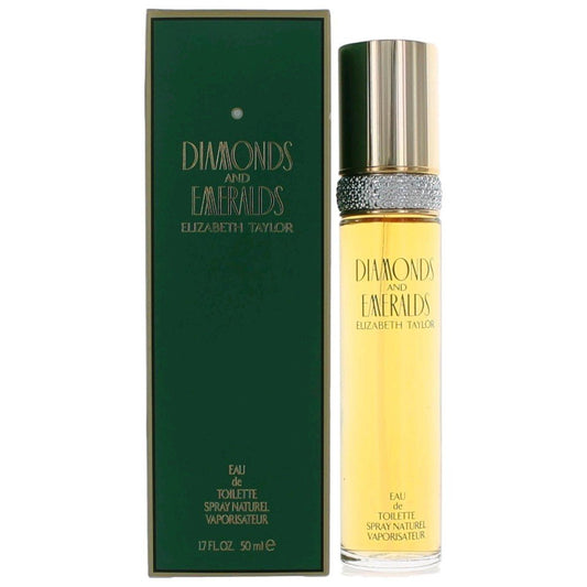 Diamonds & Emeralds by Elizabeth Taylor, 1.7 oz Eau De Toilette Spray for Women - 101 Perfume Plus